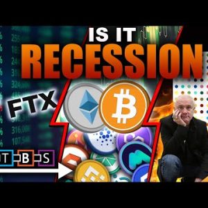 RECESSION OR NOT? + GDP TANKS WHILE BITCOIN RALLIES