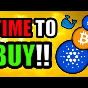 Cryptocurrency Holders ðŸ‘‰ TIME TO BUY? (Cardano, Ethereum, & Bitcoin)