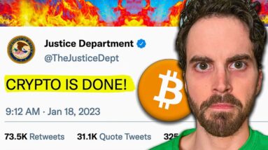 It’s Started:  DOJ Issues “Enforcement Action” Against Crypto 🚨