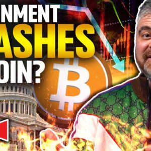 Government CRASHES Bitcoin? (SEC SUFFERS Massive Loss)